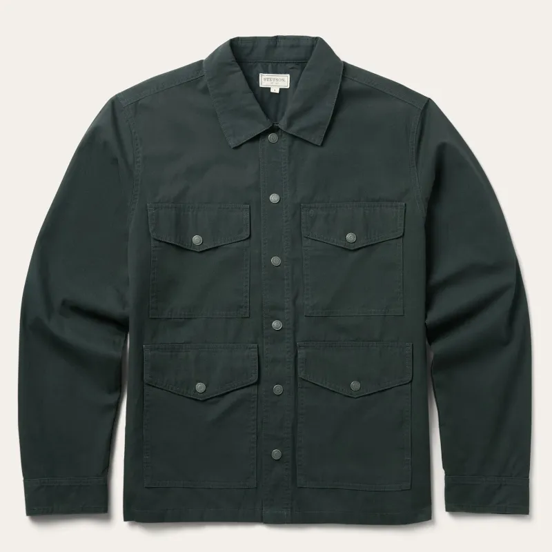 Waxed Canvas Shirt Jacket sold by Stetson