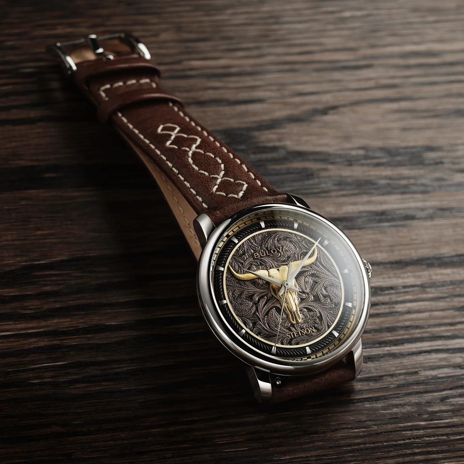 Bulova x Stetson Longhorn Watch sold by Stetson product image thumbnail 2