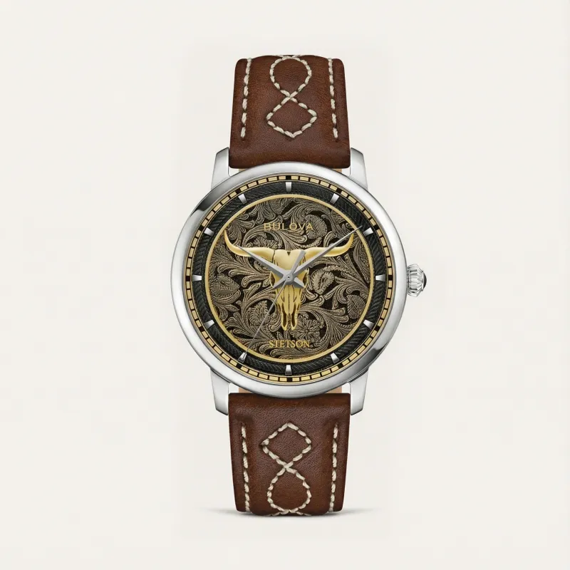 Bulova x Stetson Longhorn Watch sold by Stetson
