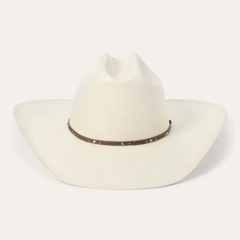 Jasper 20X Straw Cowboy Hat made by Stetson