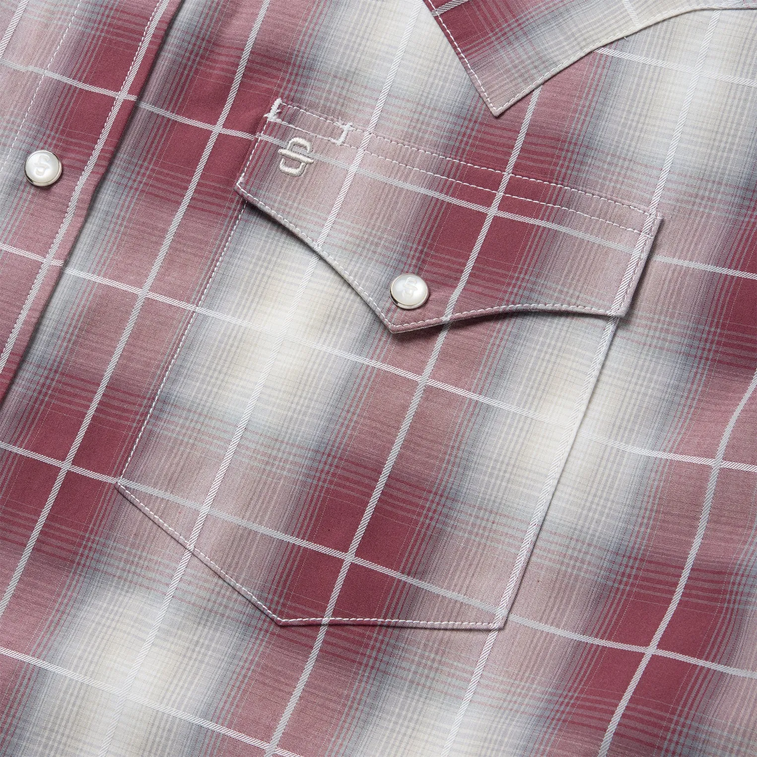 Ombre Plaid Western Shirt sold by Stetson product image thumbnail 4