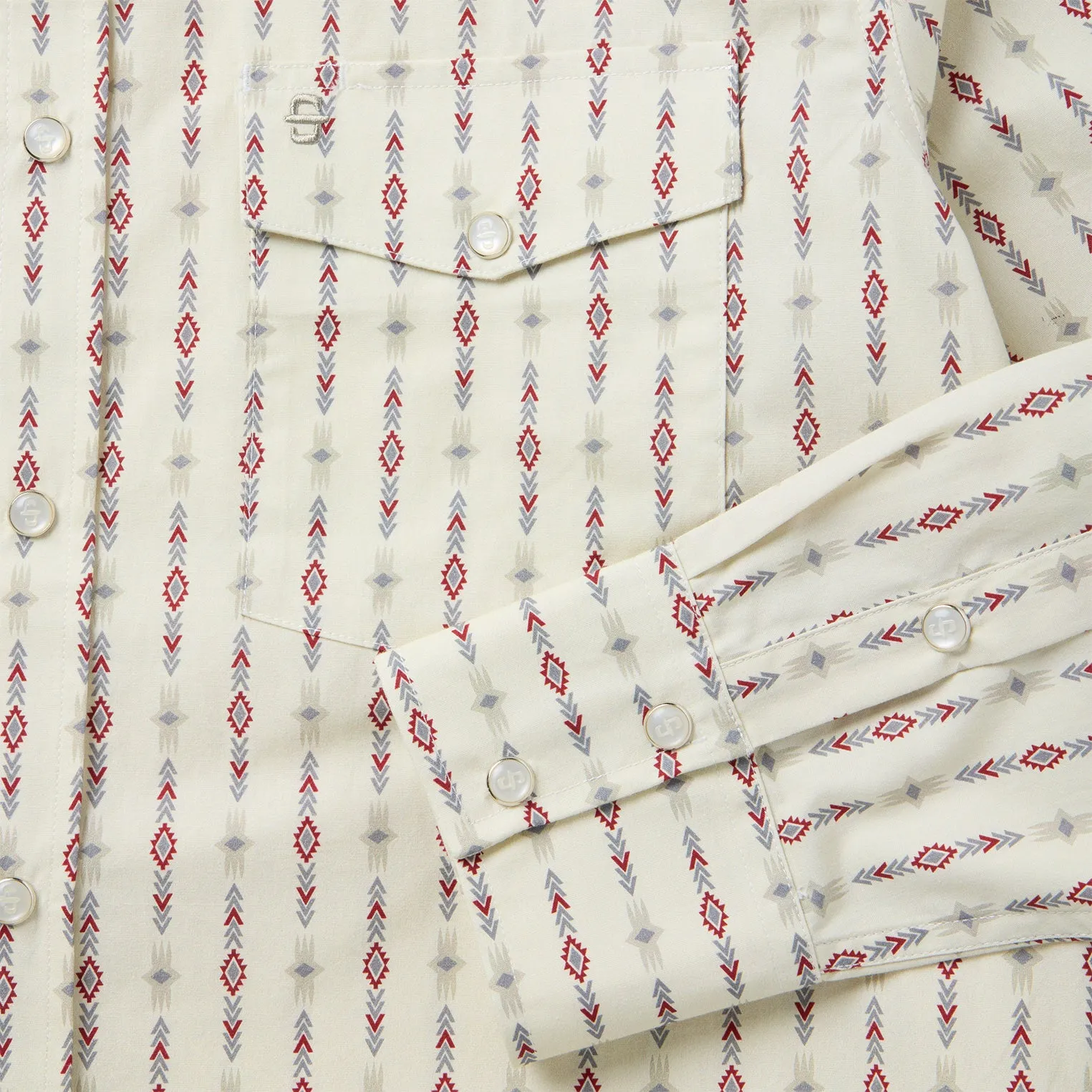 Southwest Stripe Western Shirt sold by Stetson product image thumbnail 5