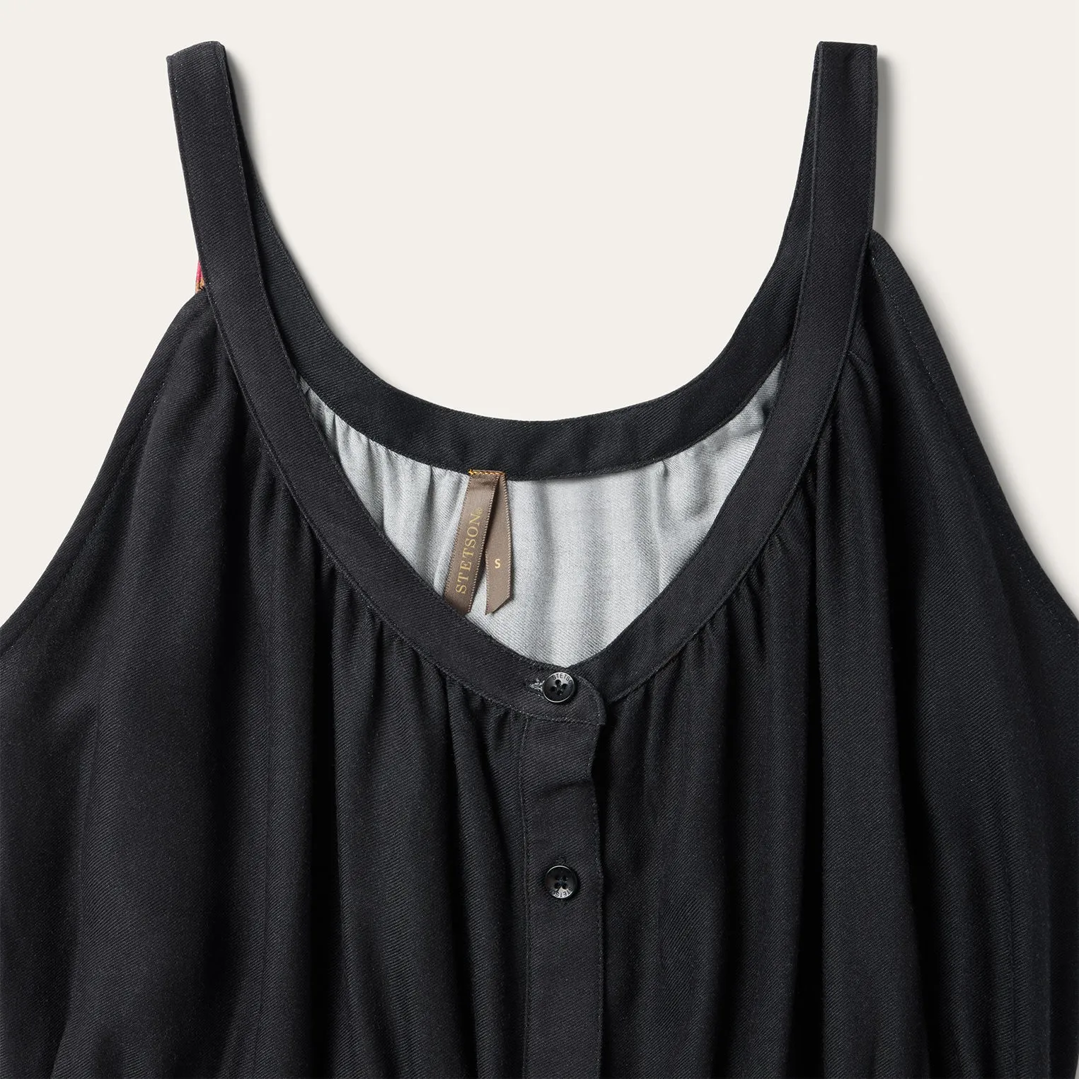 Stripe Border Sleeveless Dress sold by Stetson product image thumbnail 3