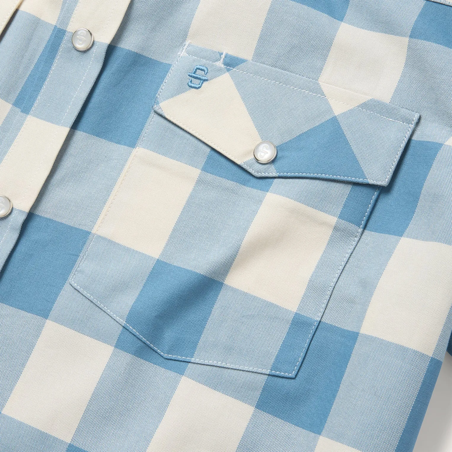 Buffalo Oxford Short Sleeve Shirt sold by Stetson product image thumbnail 4