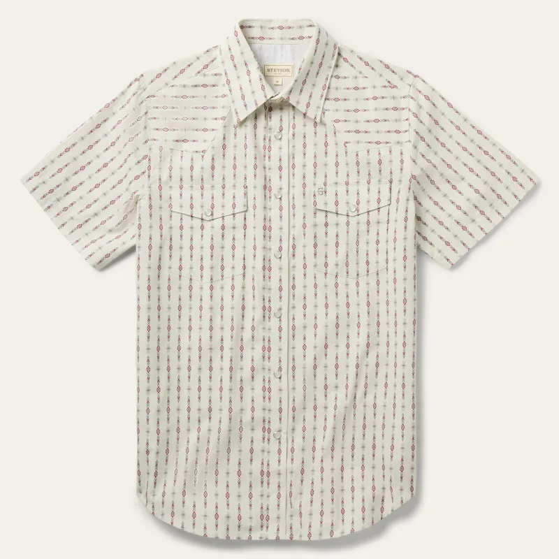 Southwest Stripe Short Sleeve Shirt sold by Stetson