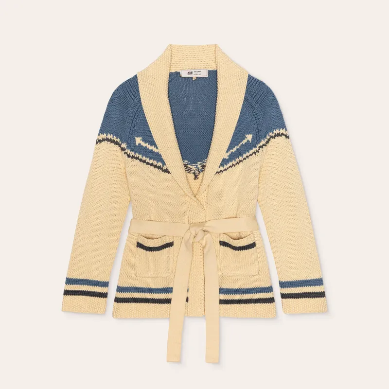 Stetson & THE GREAT. The Western Riding Cardigan Sweater sold by Stetson