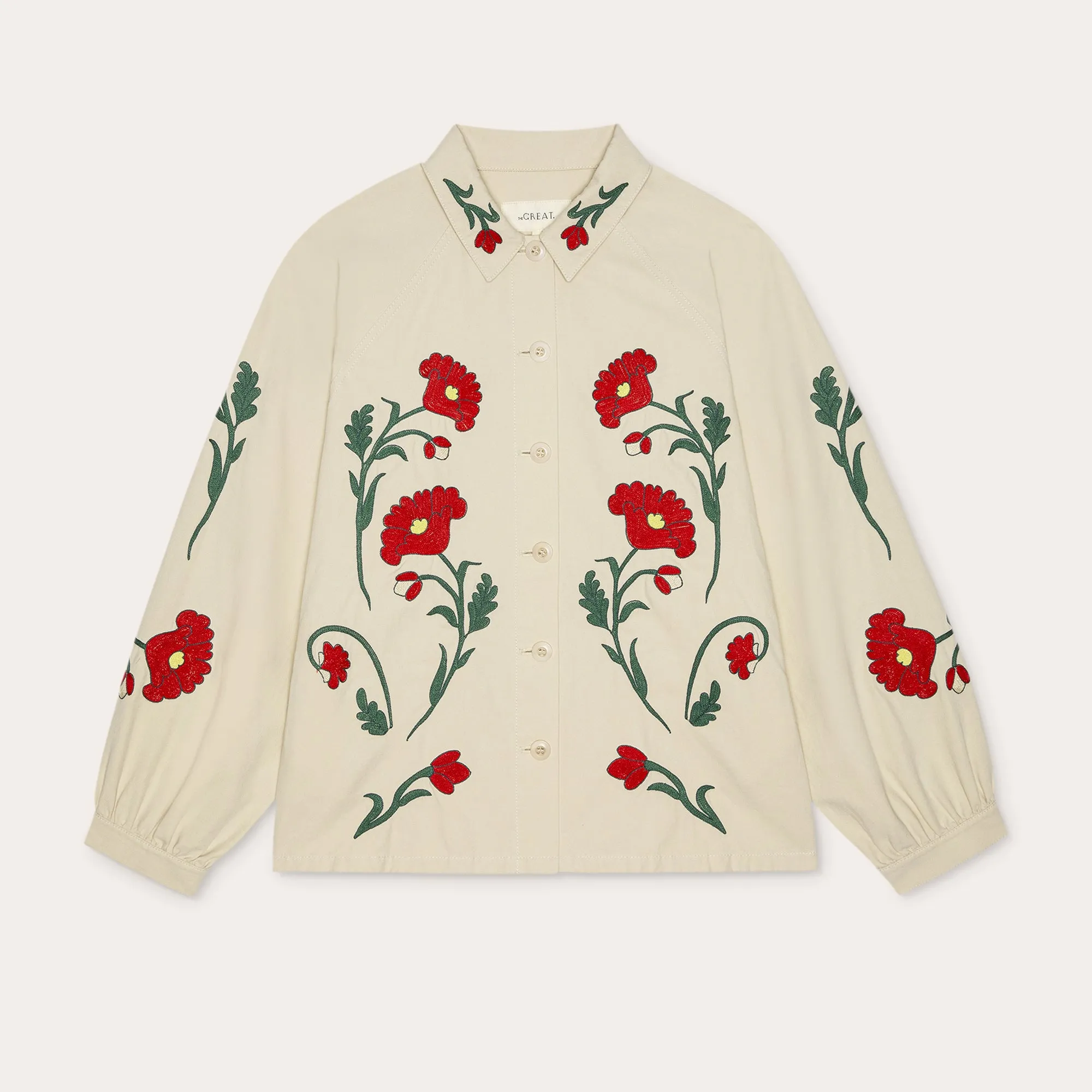 Stetson & THE GREAT. The Western Embroidered Commodore Jacket sold by Stetson