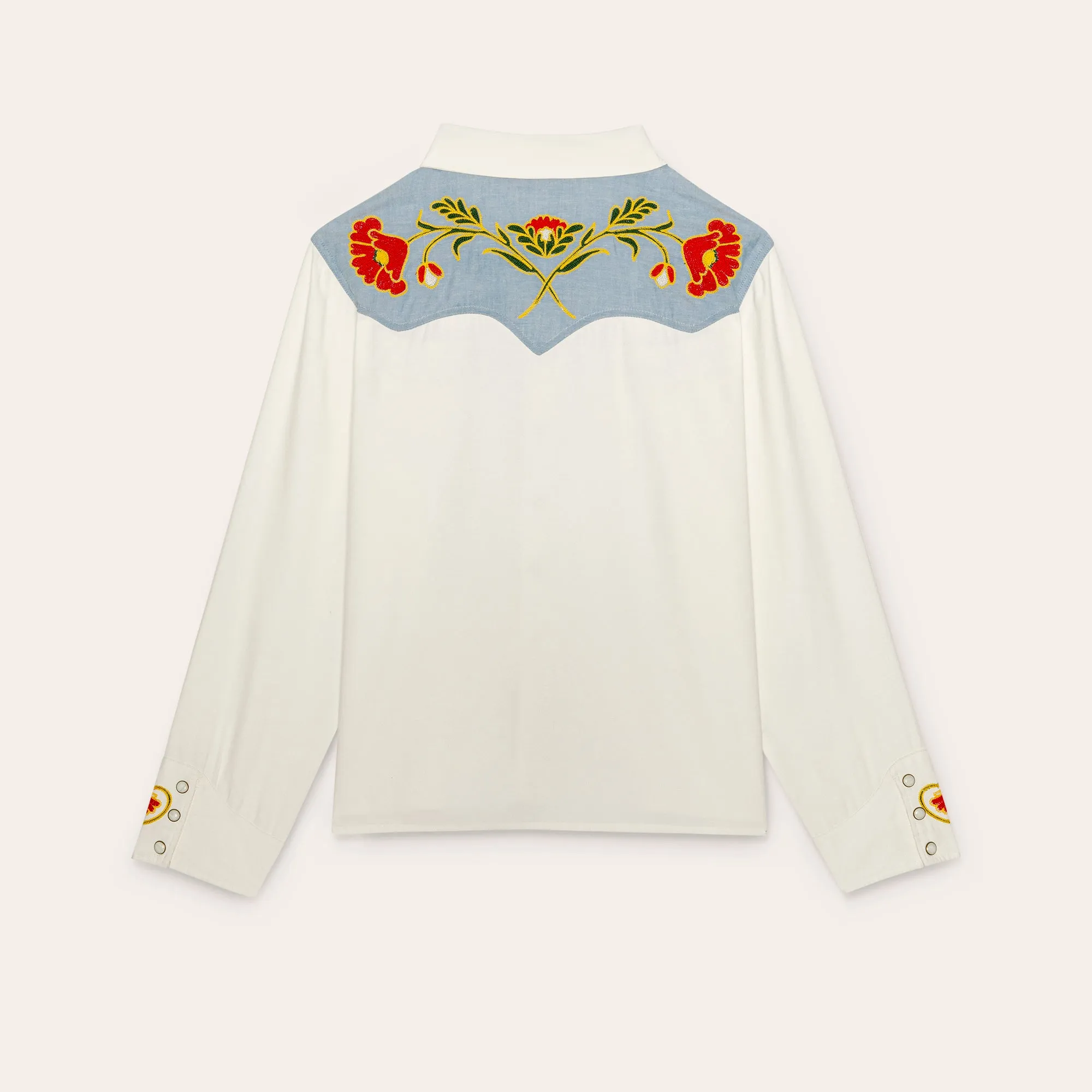 Stetson & THE GREAT. The Embroidered Western Shirt sold by Stetson product image thumbnail 4