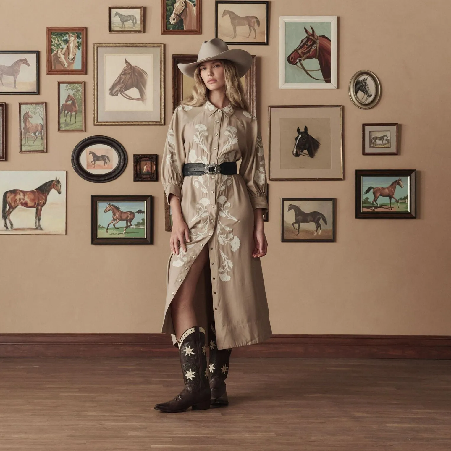 Stetson & THE GREAT. Floral Cowboy Boot sold by Stetson product image thumbnail 2