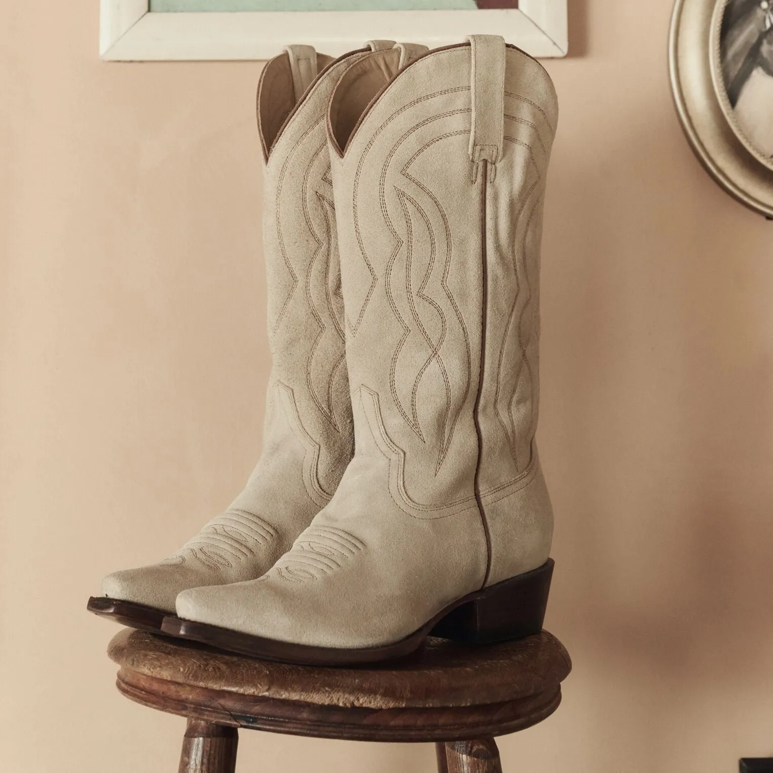 Stetson & THE GREAT. Suede Cowboy Boot sold by Stetson product image thumbnail 3