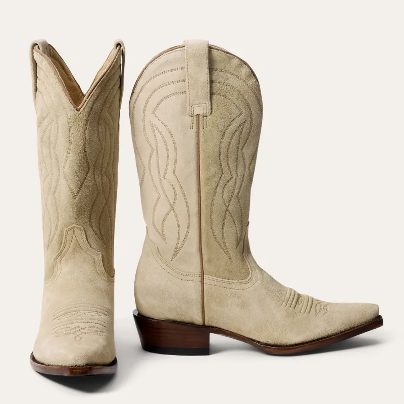 Stetson & THE GREAT. Suede Cowboy Boot sold by Stetson