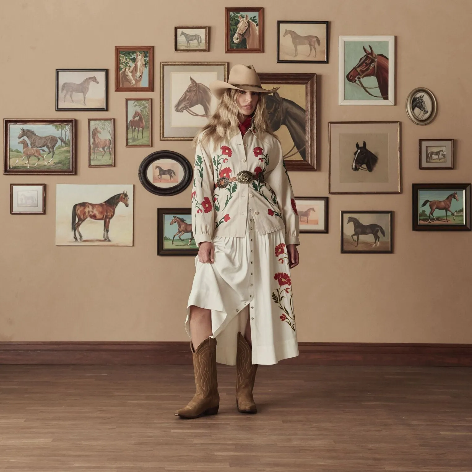 Stetson & THE GREAT. Suede Cowboy Boot sold by Stetson product image thumbnail 2