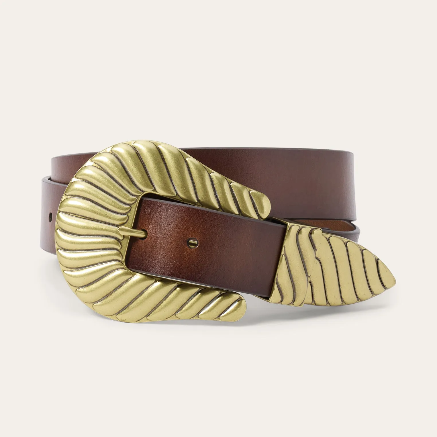 Stetson & THE GREAT. Big Buckle Belt sold by Stetson