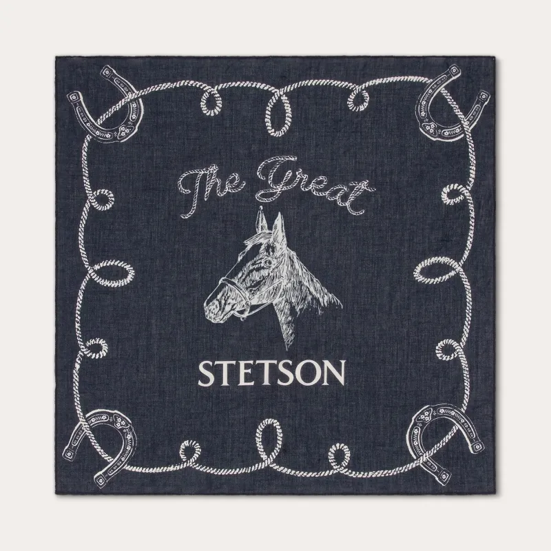 Stetson & THE GREAT. The Stetson Western Bandana made by THE GREAT.