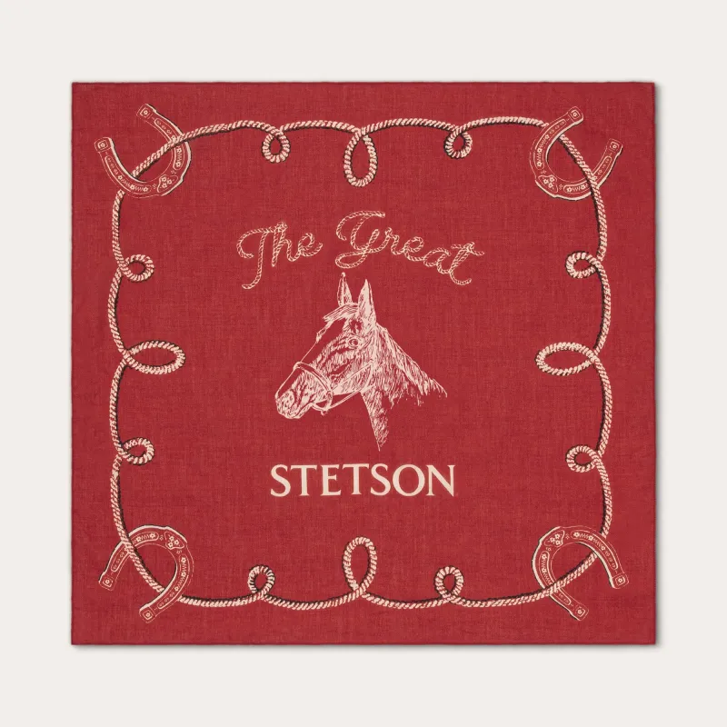 Stetson & THE GREAT. The Stetson Western Bandana sold by Stetson