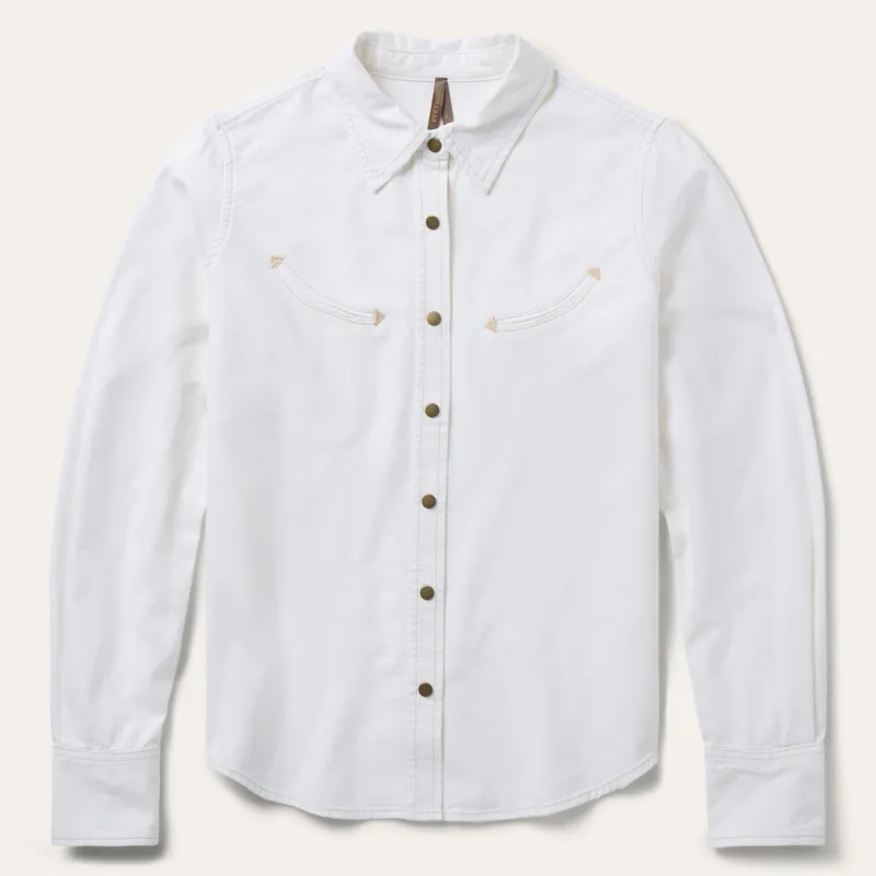 Smile Pocket Denim Shirt made by Stetson