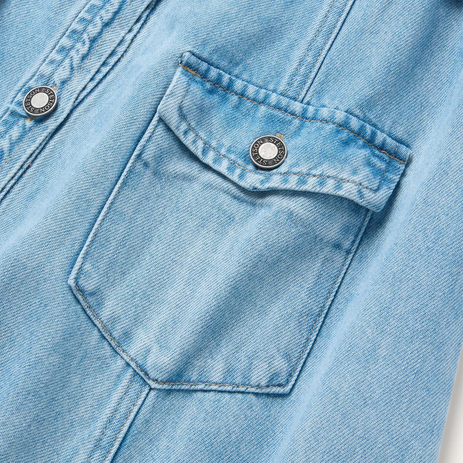 Denim Button Front Dress sold by Stetson product image thumbnail 4