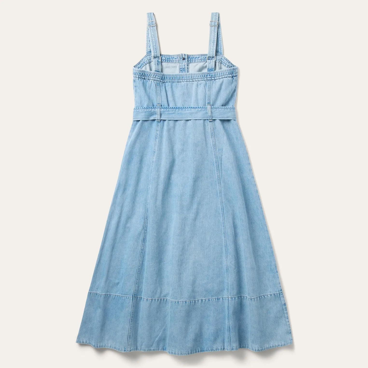 Denim Button Front Dress sold by Stetson product image thumbnail 2