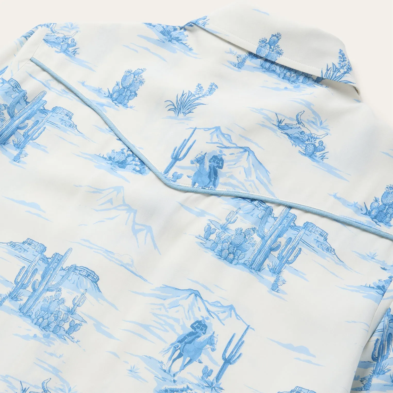 Indigo Trail Print Shirt sold by Stetson product image thumbnail 5