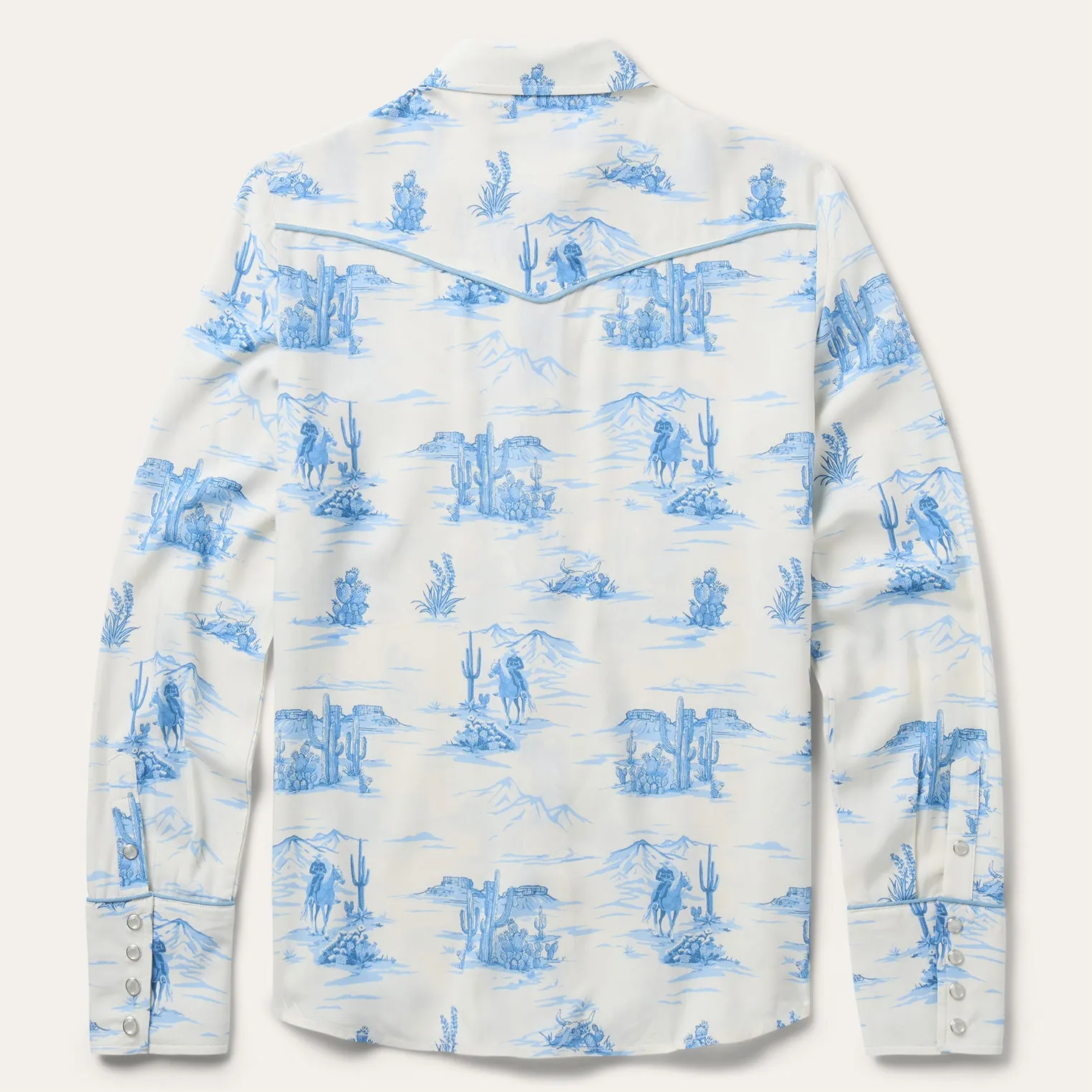 Indigo Trail Print Shirt sold by Stetson product image thumbnail 3