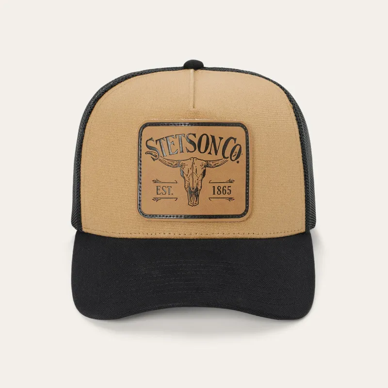 Longhorn Patch Trucker Hat made by Lids