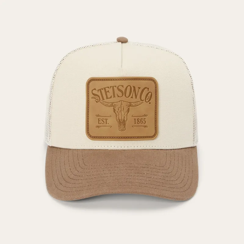 Longhorn Patch Trucker Hat made by Lids