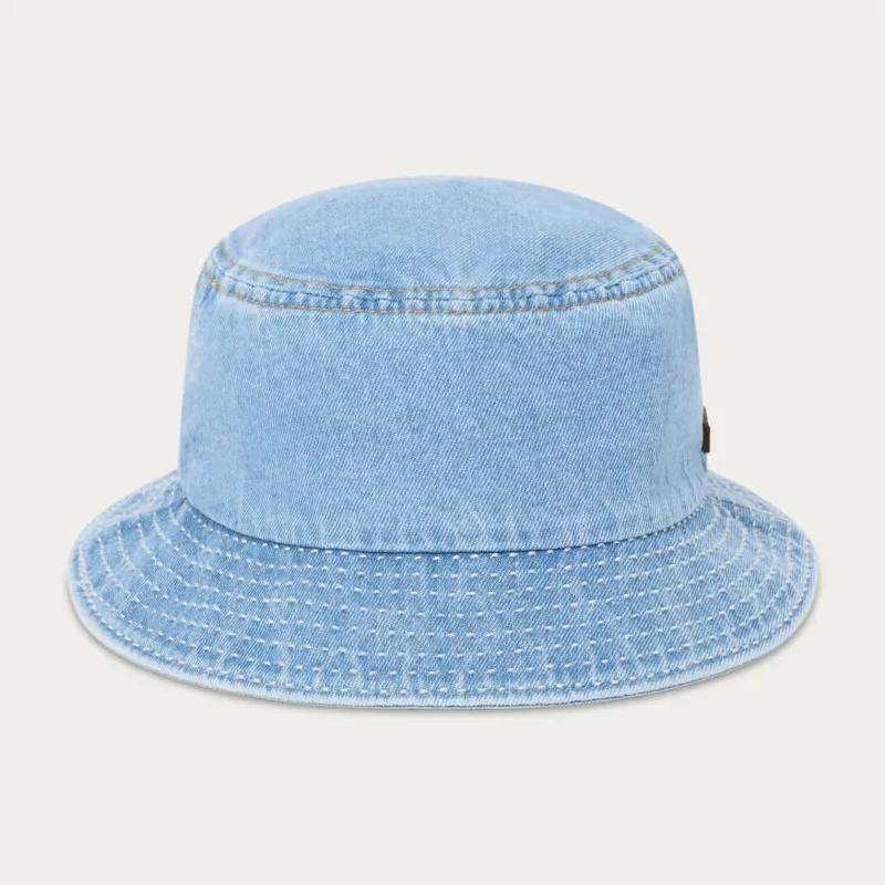 Denim Barista Bucket Hat made by Stetson