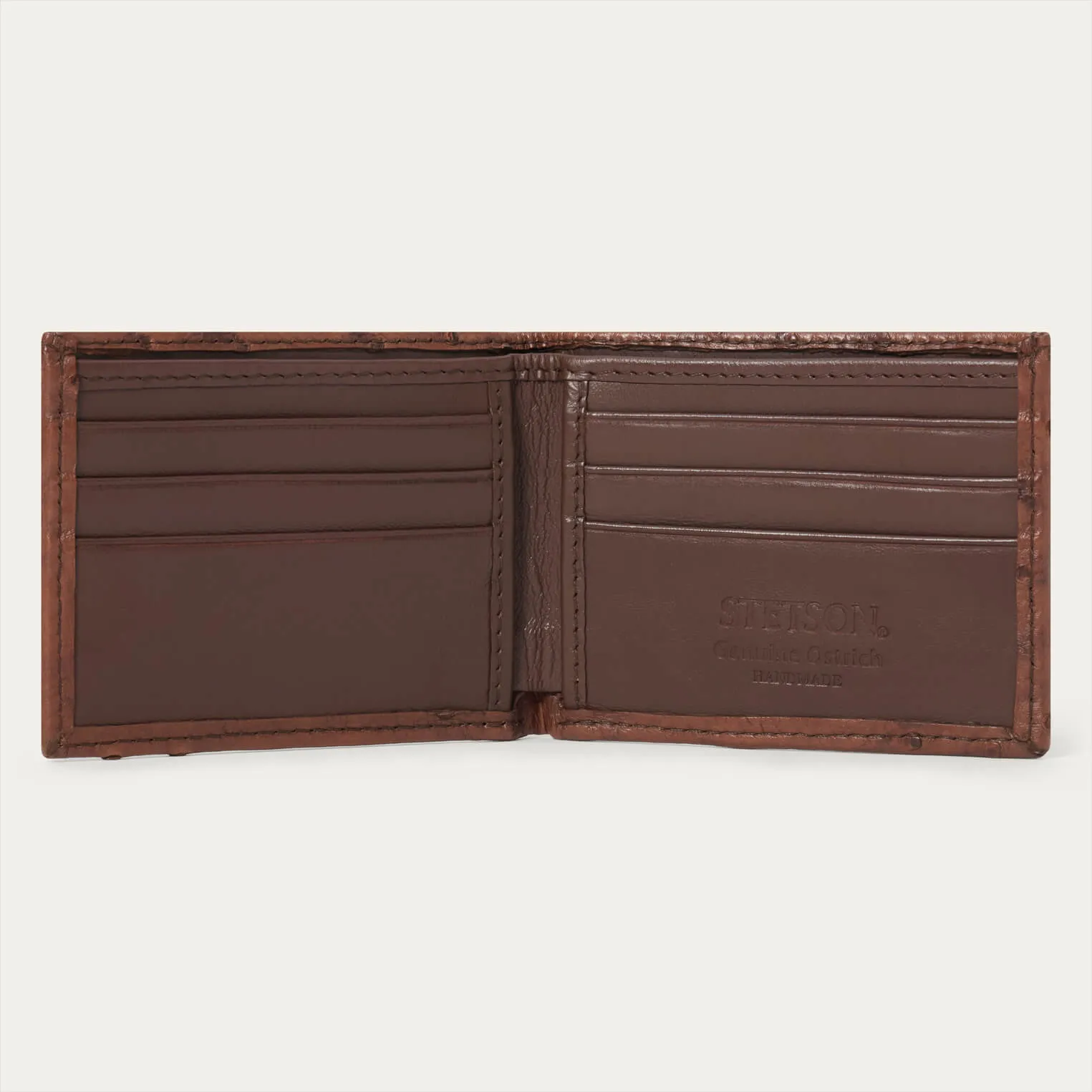 Ostrich Bi-Fold Wallet sold by Stetson product image thumbnail 3