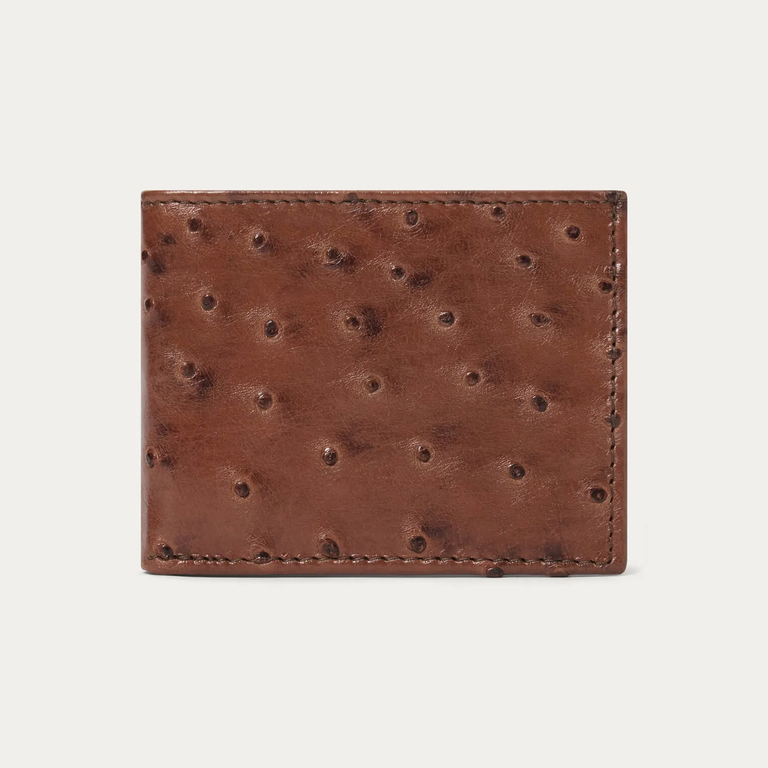 Ostrich Bi-Fold Wallet sold by Stetson