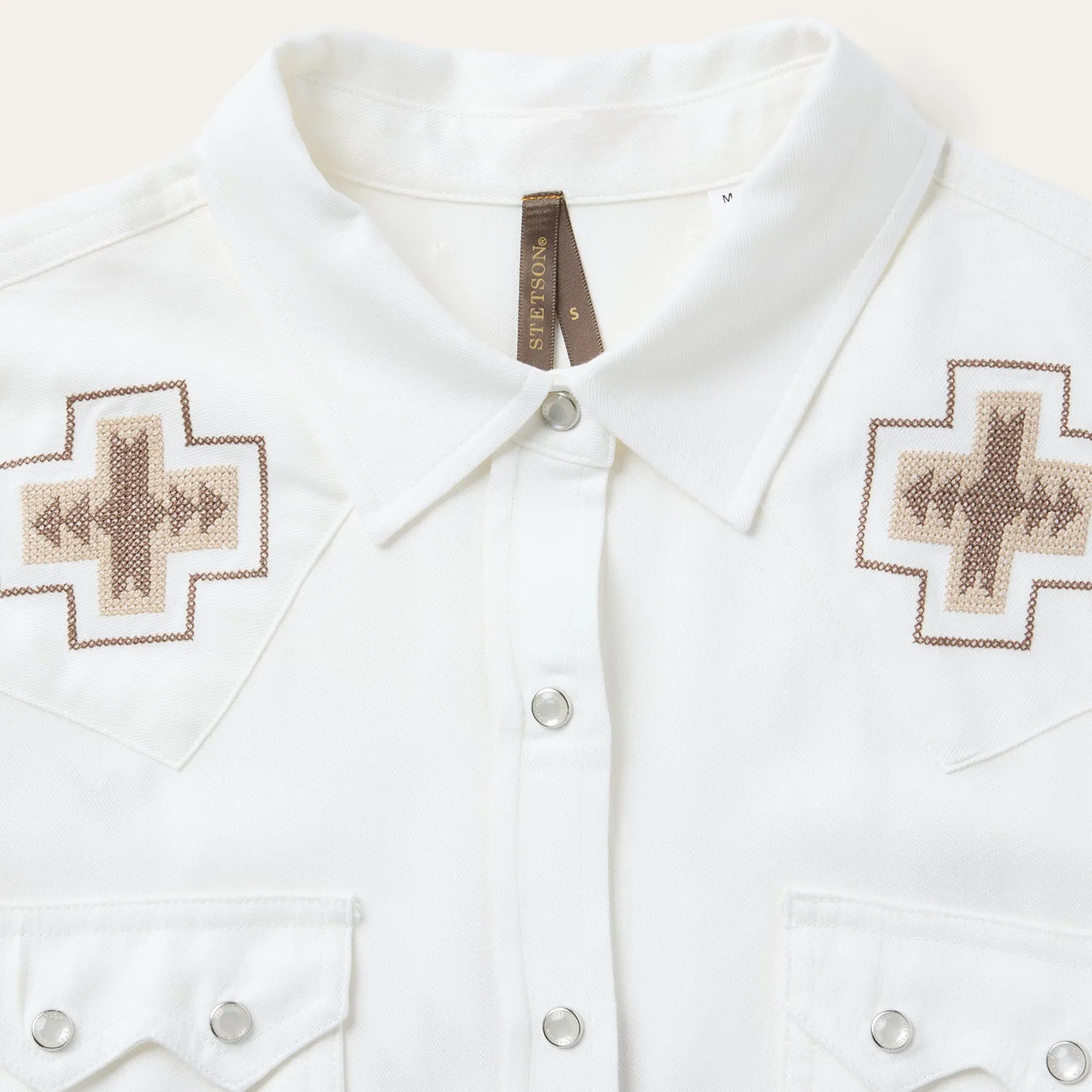 Embroidered Western Shirt sold by Stetson product image thumbnail 3