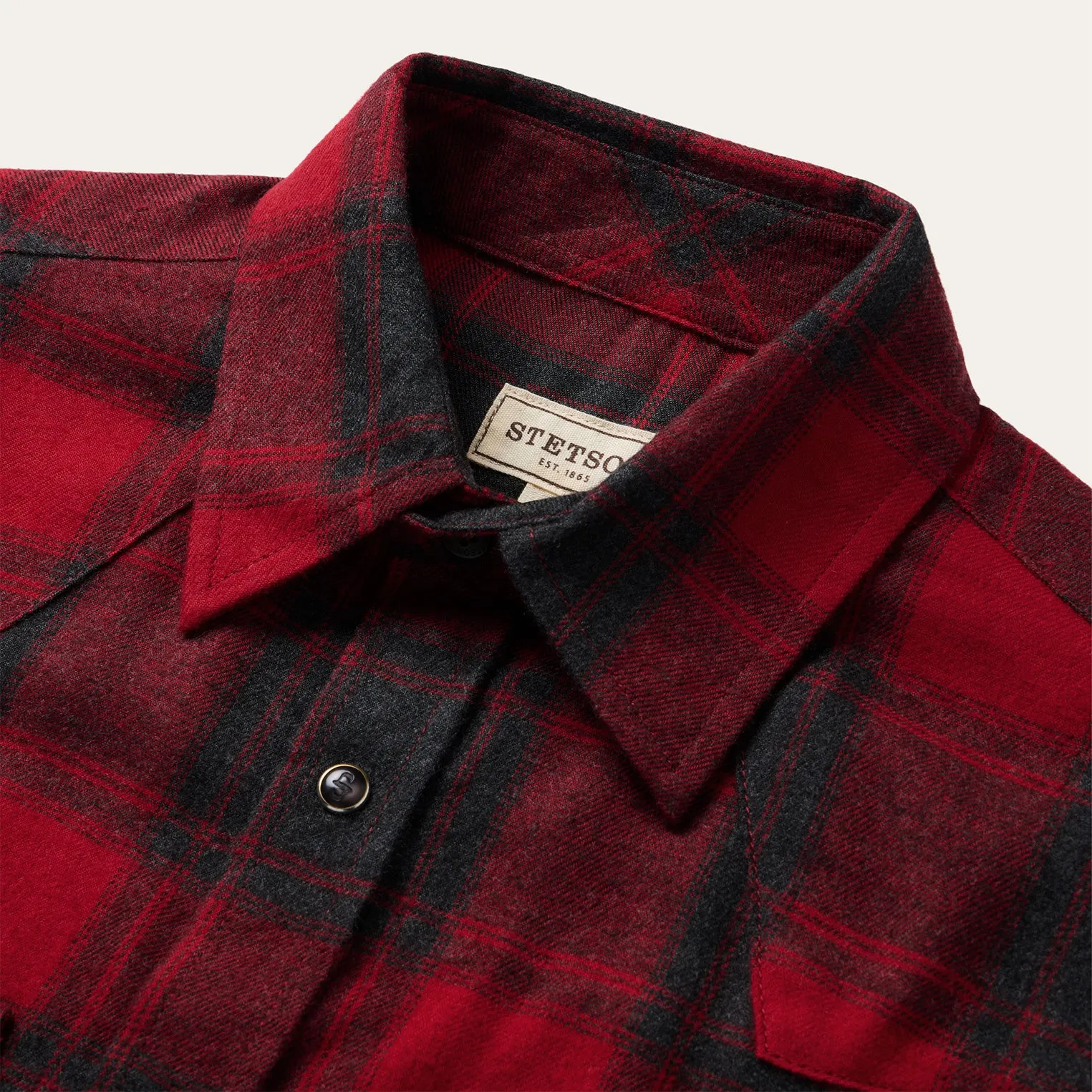 Check Plaid Shirt sold by Stetson product image thumbnail 3