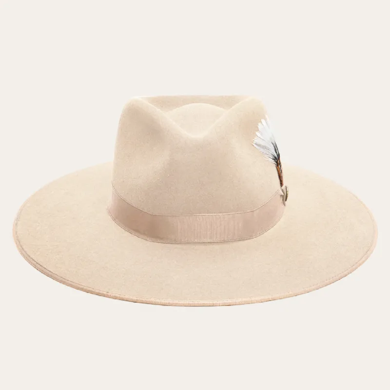 Midtown Wide Flat Brim Hat sold by Stetson
