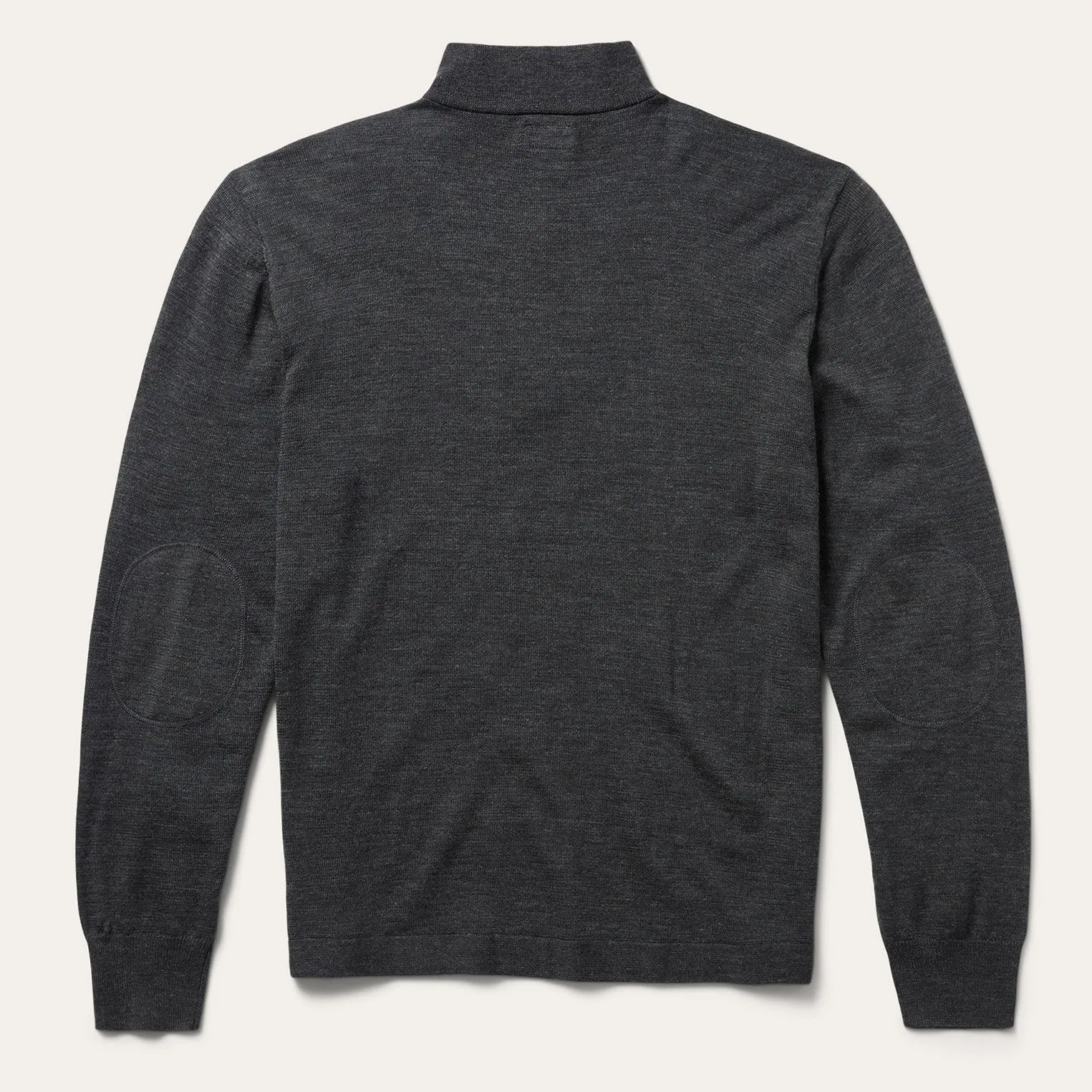 Elbow Patch Knit Sweater in Grey sold by Stetson product image thumbnail 2