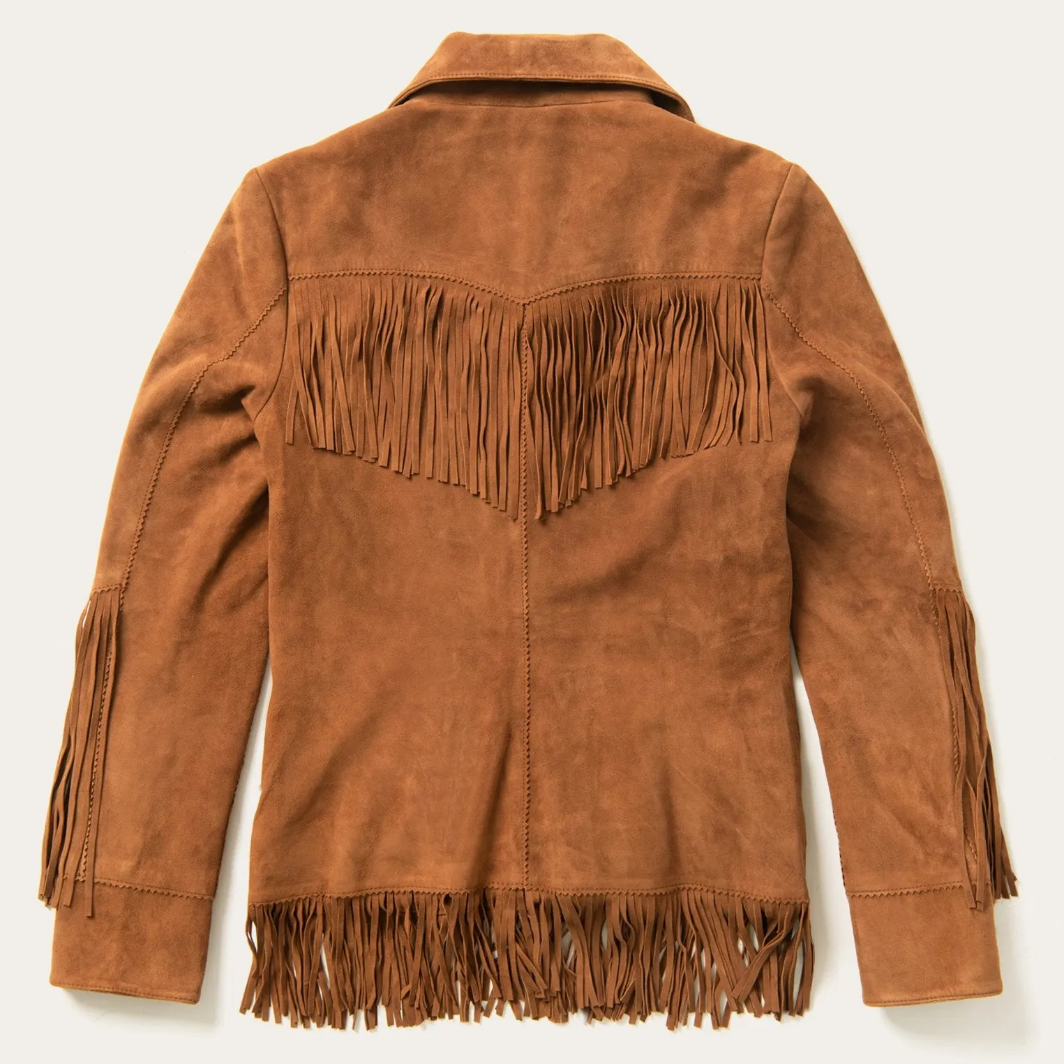 Lamb Suede Fringed Jacket sold by Stetson product image thumbnail 5