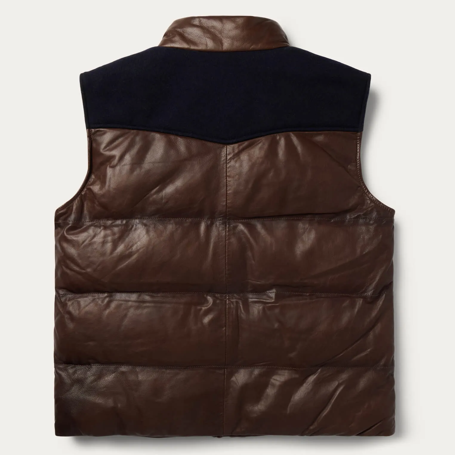 Quilted Leather Vest sold by Stetson product image thumbnail 2