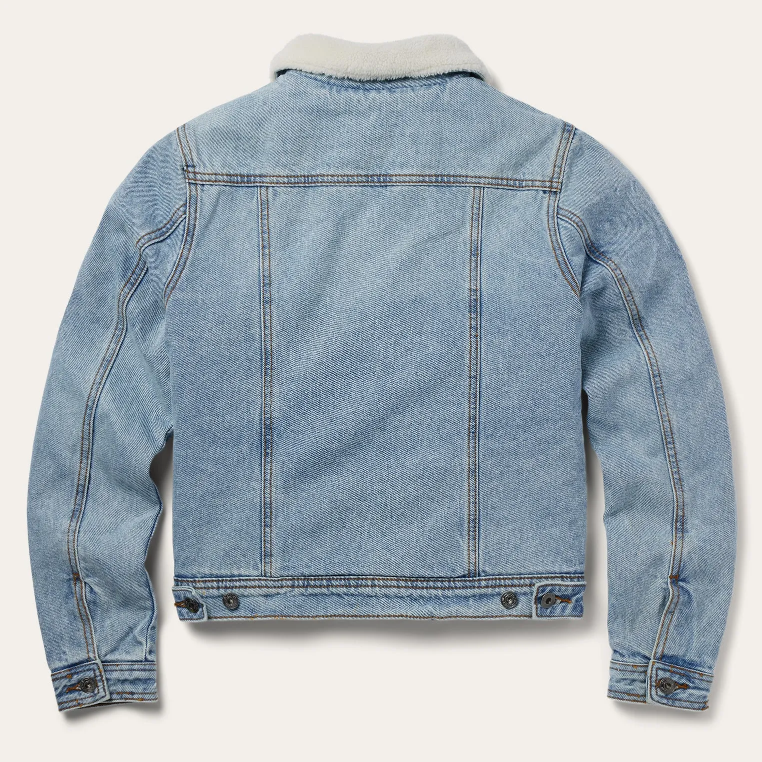 Denim Sherpa Lined Jacket sold by Stetson product image thumbnail 2