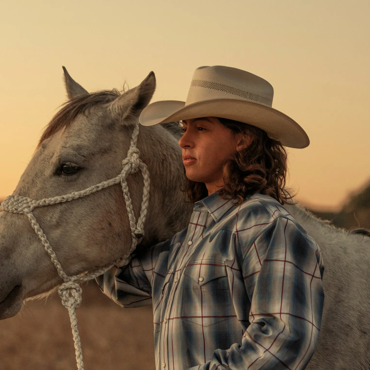 Griffin 100X Straw Cowboy Hat sold by Stetson product image thumbnail 3