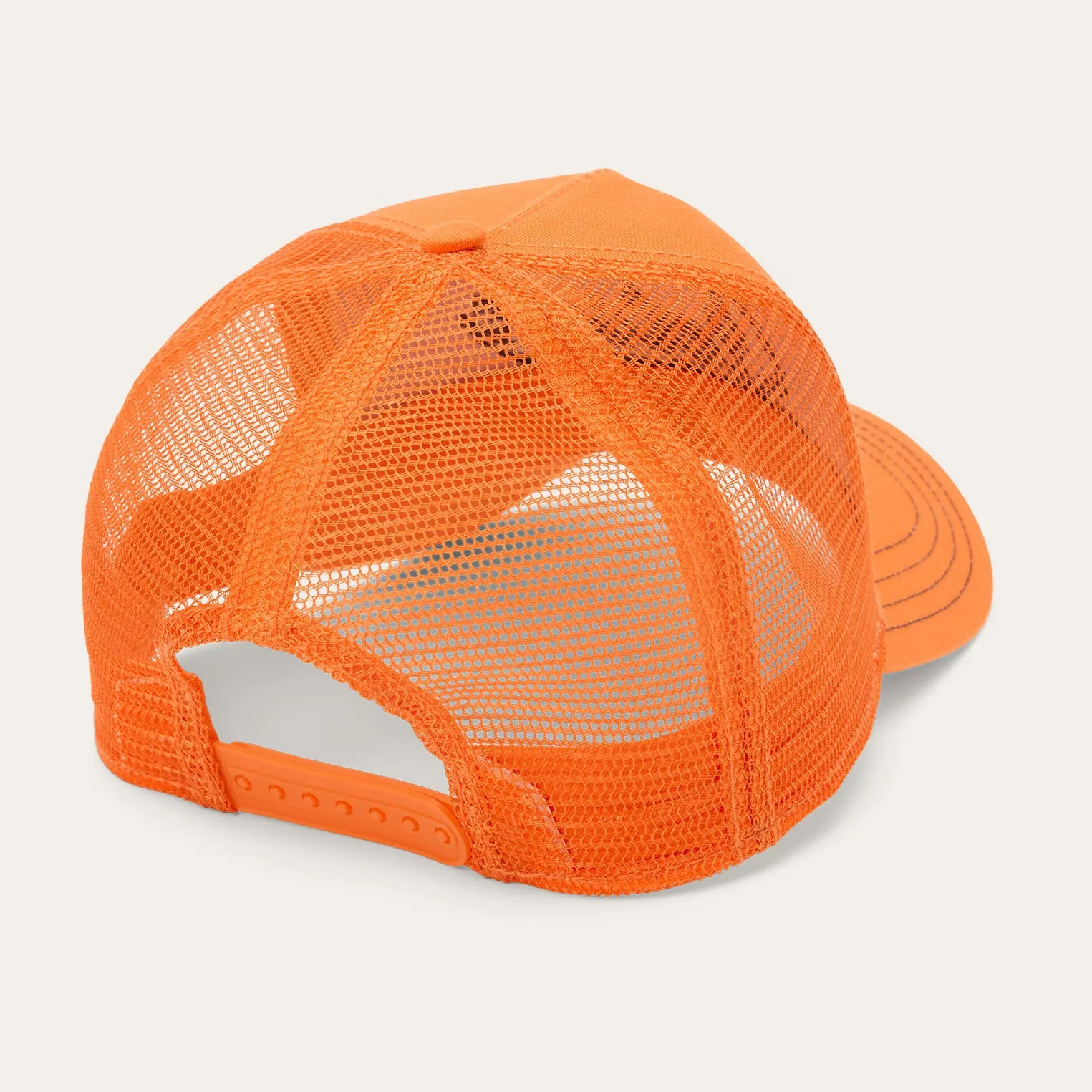 Orange Embroidered 1865 Trucker Cap sold by Stetson product image thumbnail 3