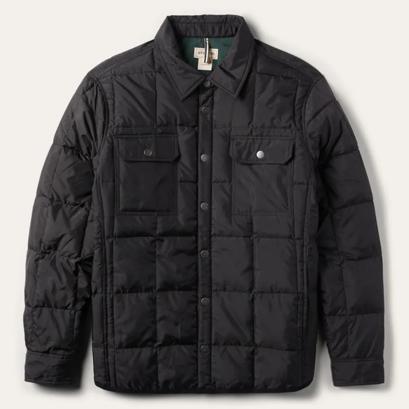 Crushable Black Parachute Jacket sold by Stetson