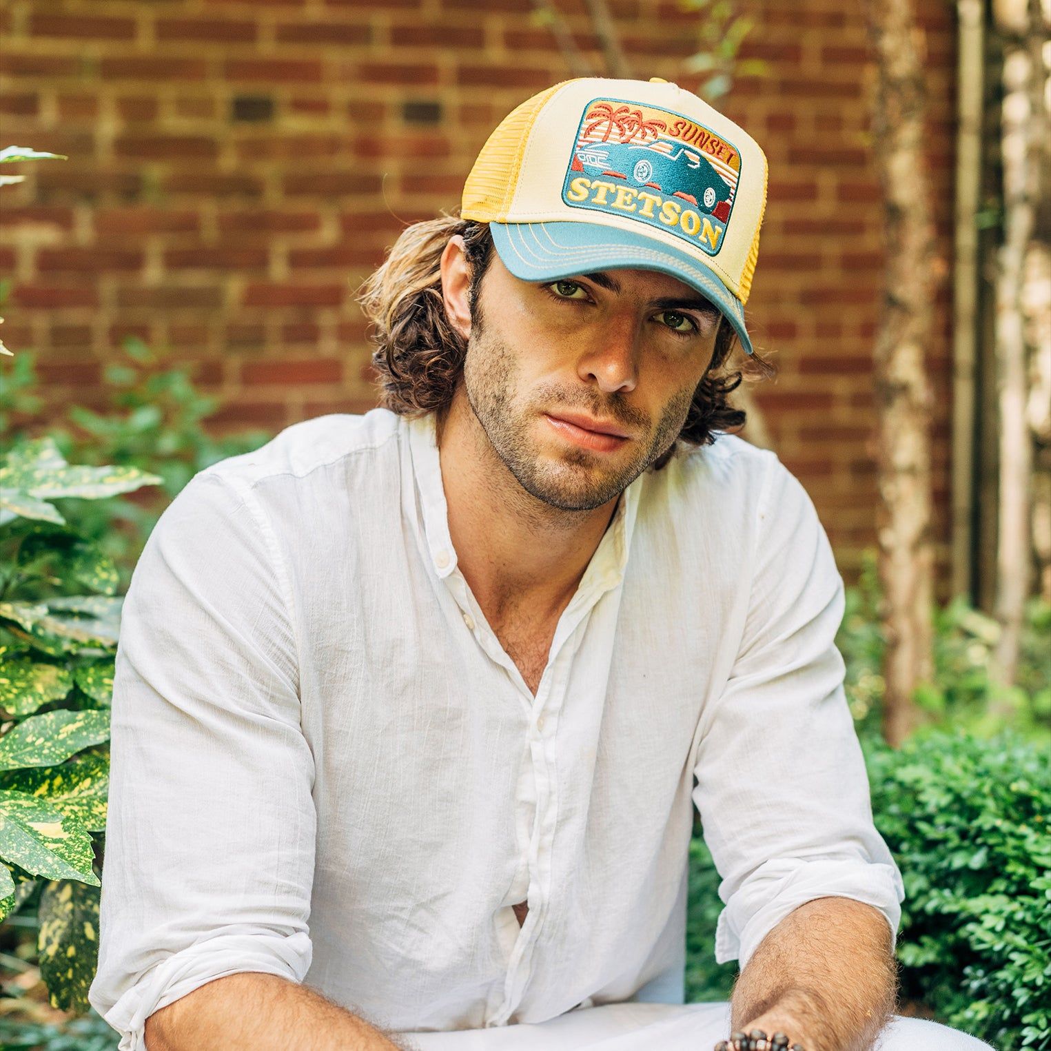 Sunset Trucker Cap sold by Stetson product image thumbnail 2