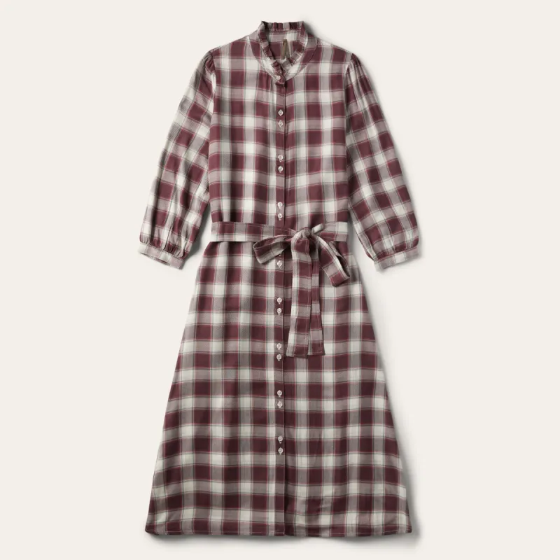 Gaucho Plaid Prairie Shirt Dress sold by Stetson