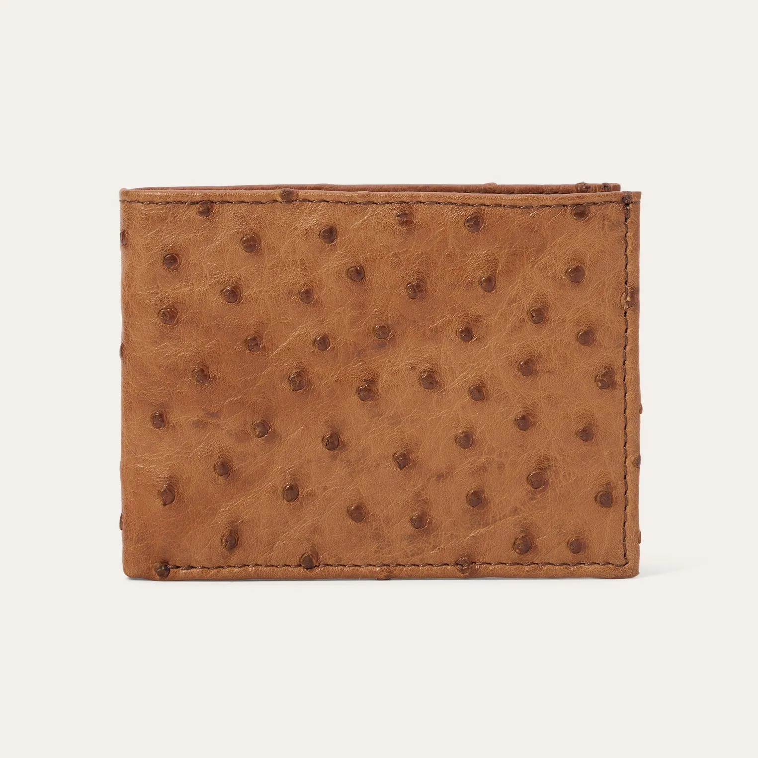 Ostrich Bi-Fold Wallet sold by Stetson