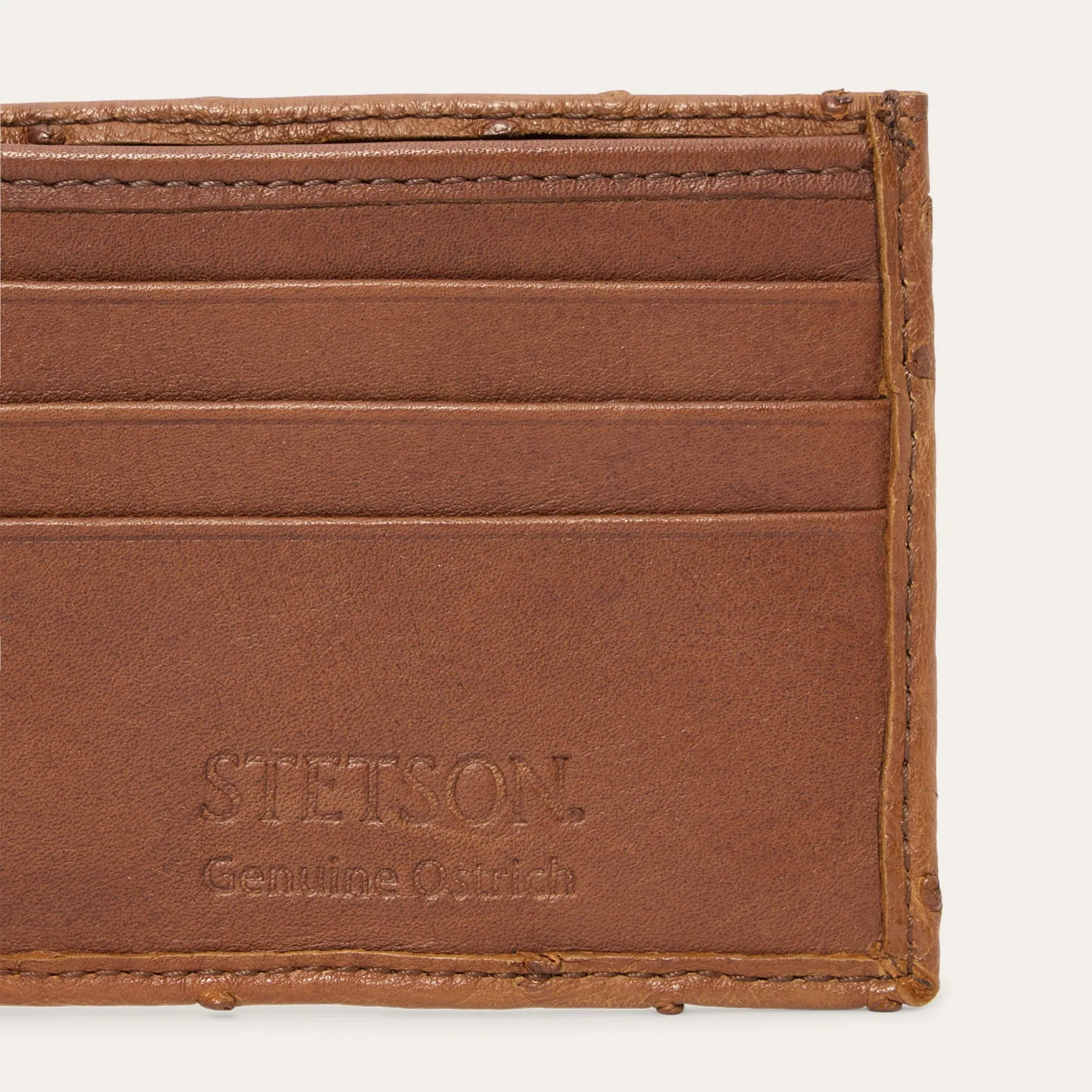 Ostrich Bi-Fold Wallet sold by Stetson product image thumbnail 5