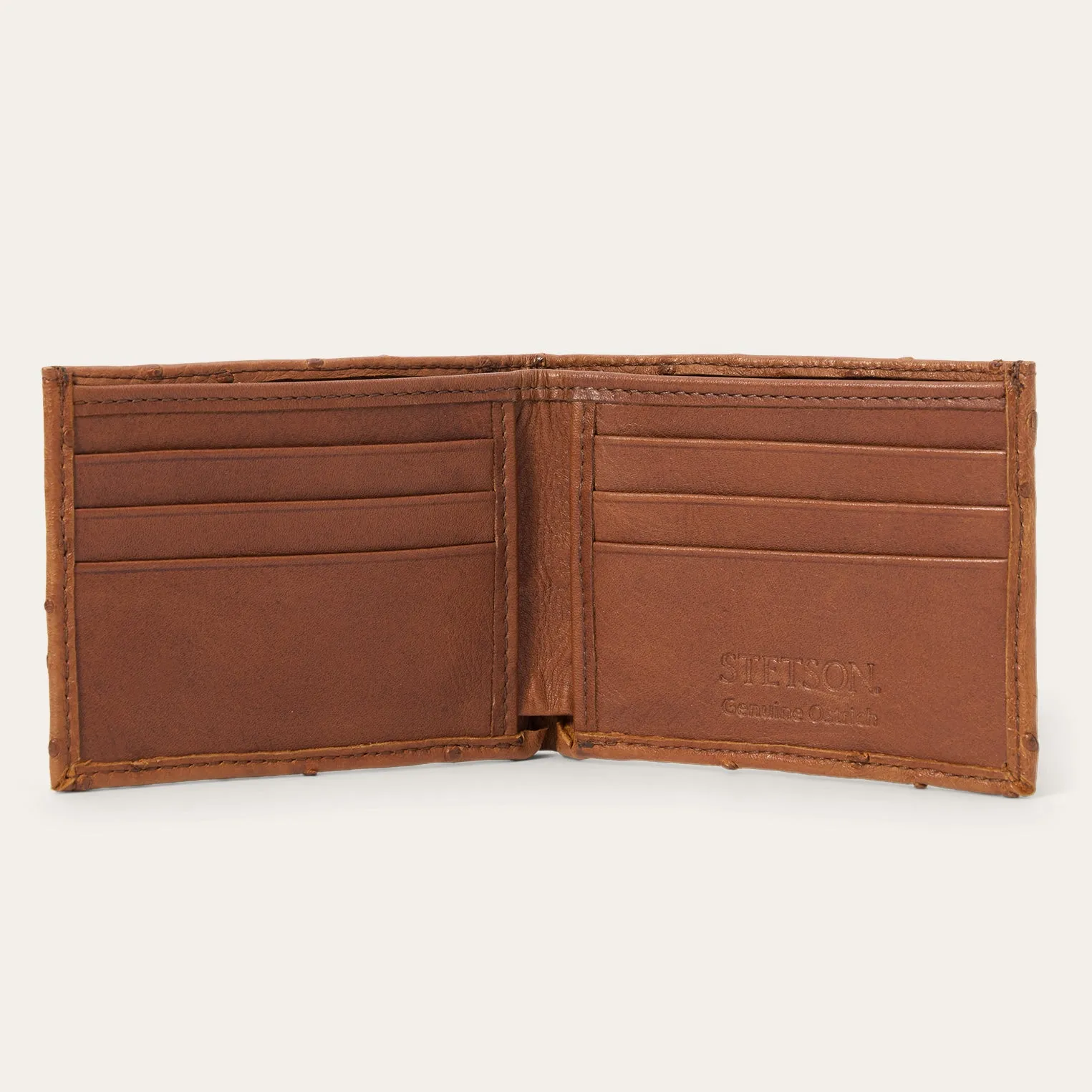 Ostrich Bi-Fold Wallet sold by Stetson product image thumbnail 4