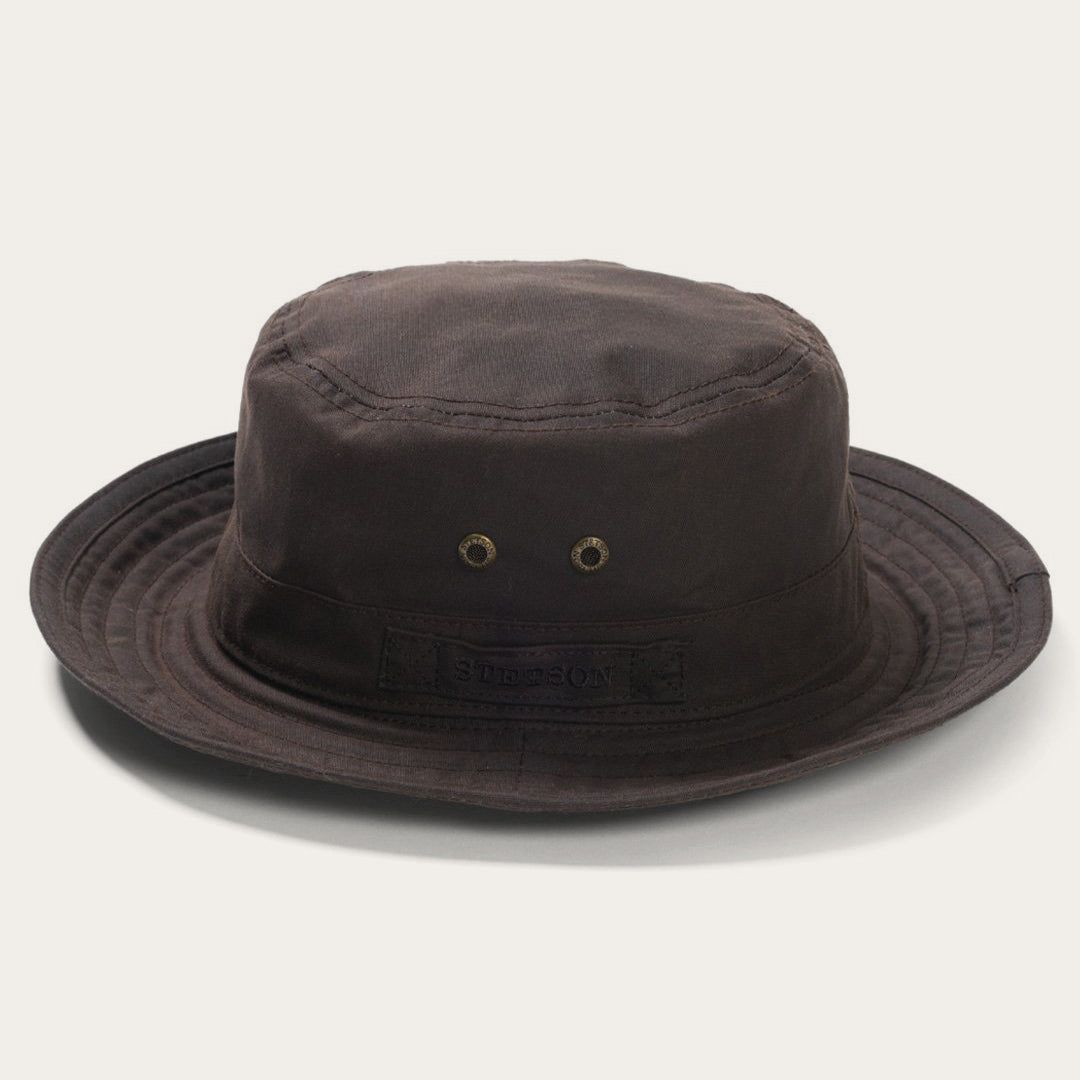 Waxed Cotton Bucket Hat sold by Stetson product image thumbnail 3