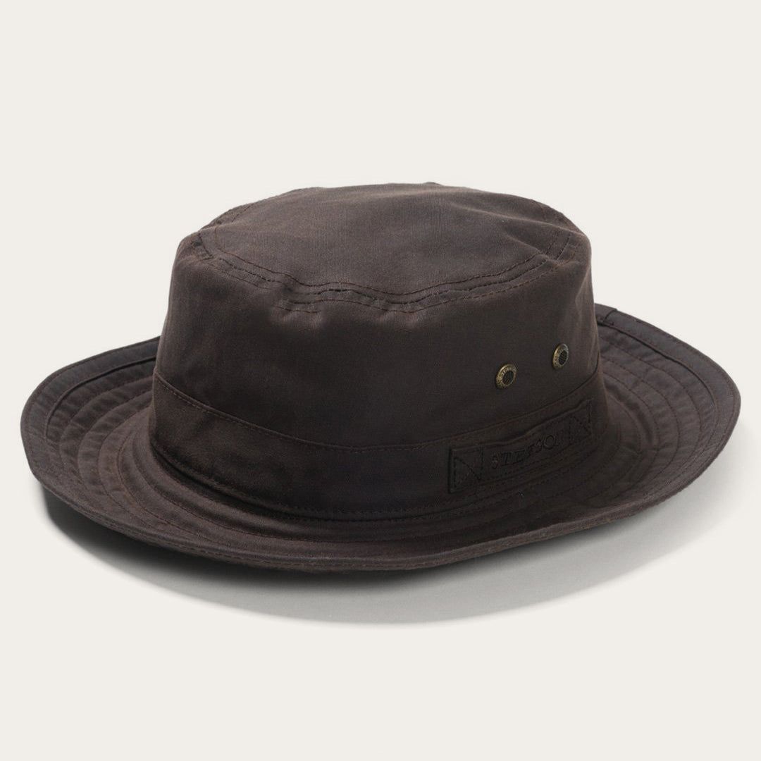 Waxed Cotton Bucket Hat sold by Stetson product image thumbnail 2