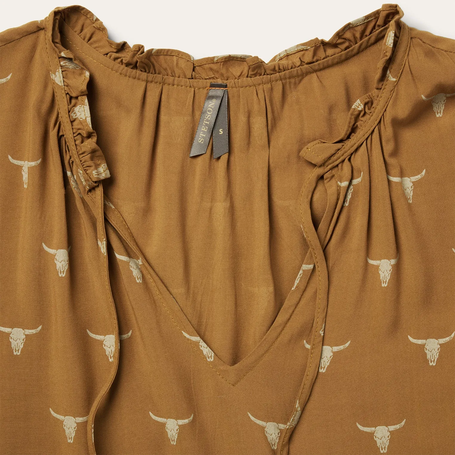 Mojave Longhorn Print Dress sold by Stetson product image thumbnail 3