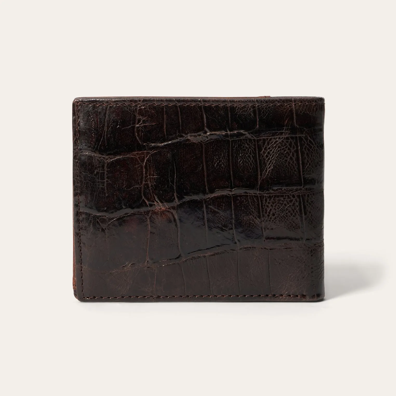 Tooled Embossed Croco Bi-Fold Wallet sold by Stetson product image thumbnail 3
