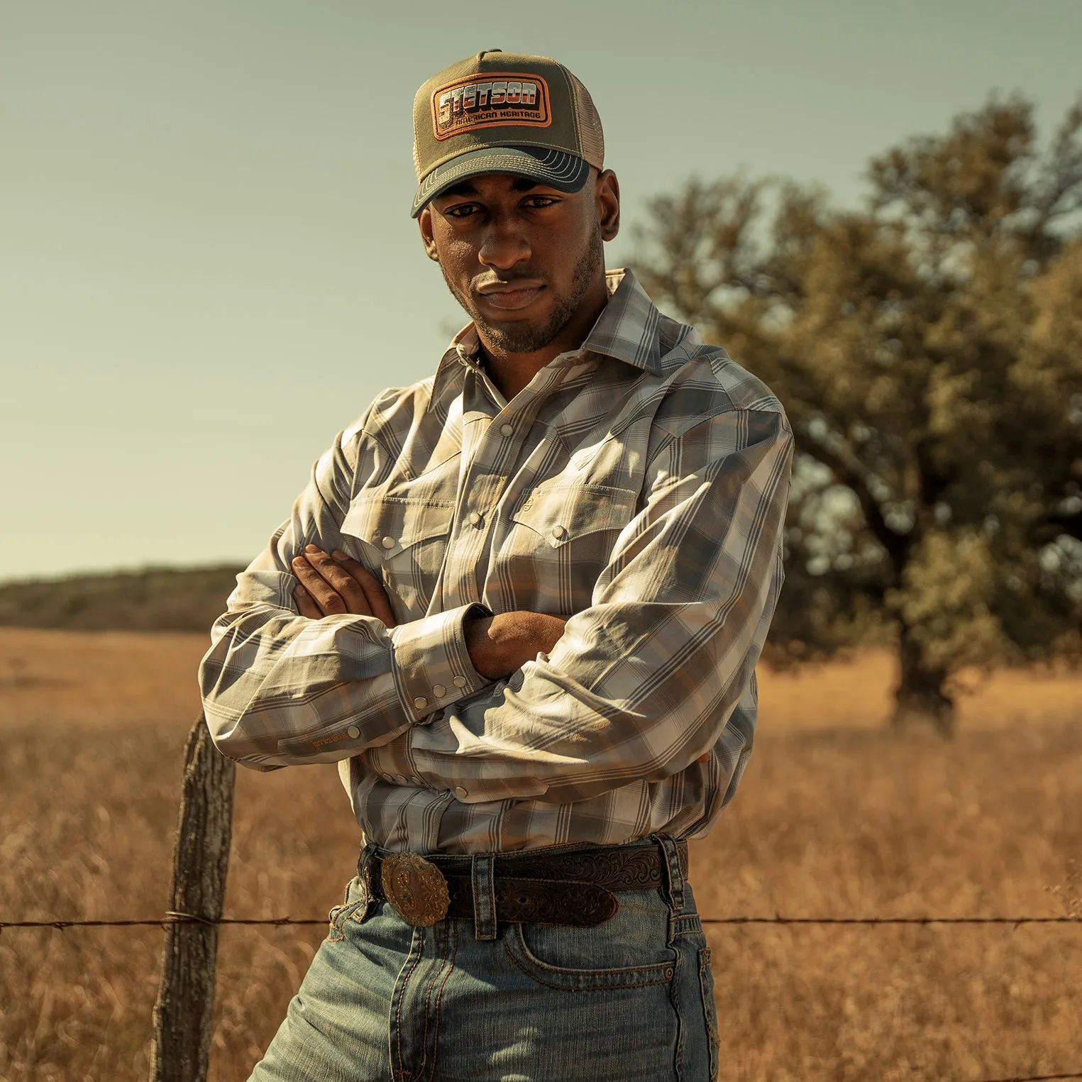 Chrome Trucker Cap sold by Stetson product image thumbnail 4