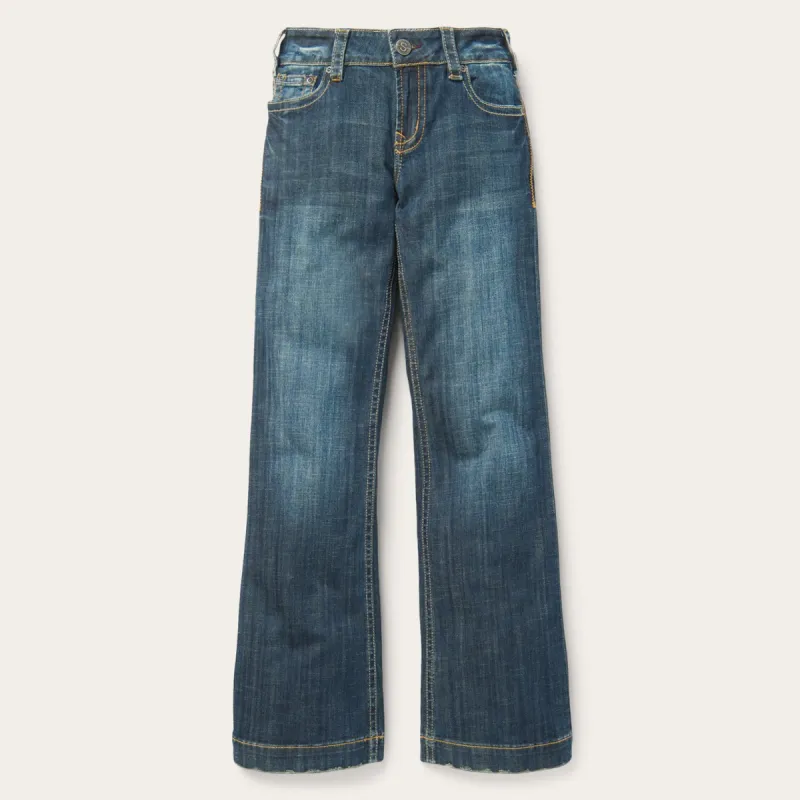 214 City Trouser Jeans In Medium Wash made by Stetson